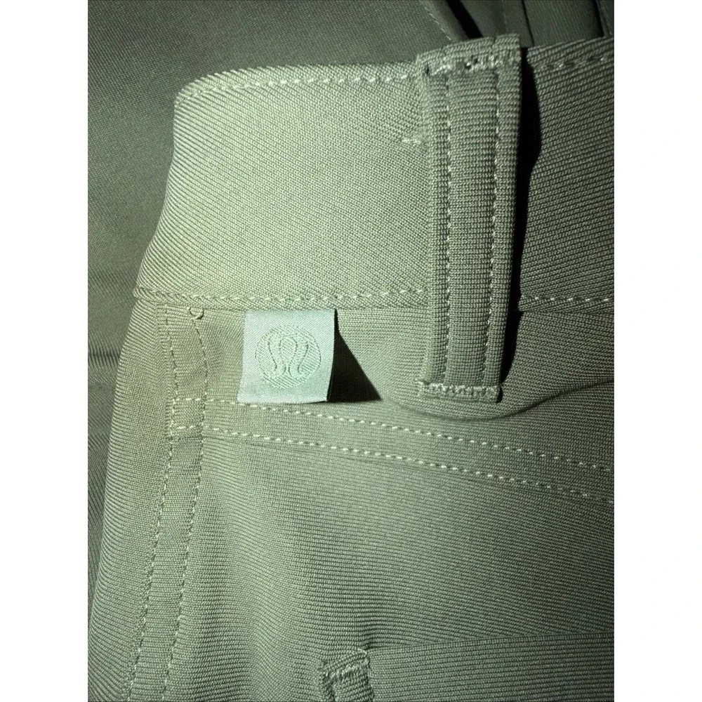 Lululemon ABC Pant Classic-Fit Warpstreme Olive Green Mens 31x31 Trousers